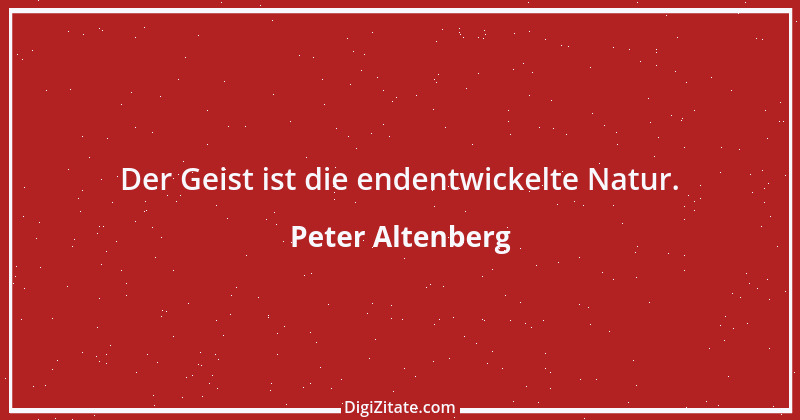 Zitat von Peter Altenberg 66