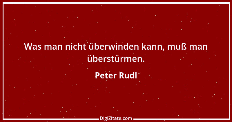 Zitat von Peter Rudl 914