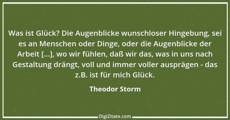 Zitat von Theodor Storm 60