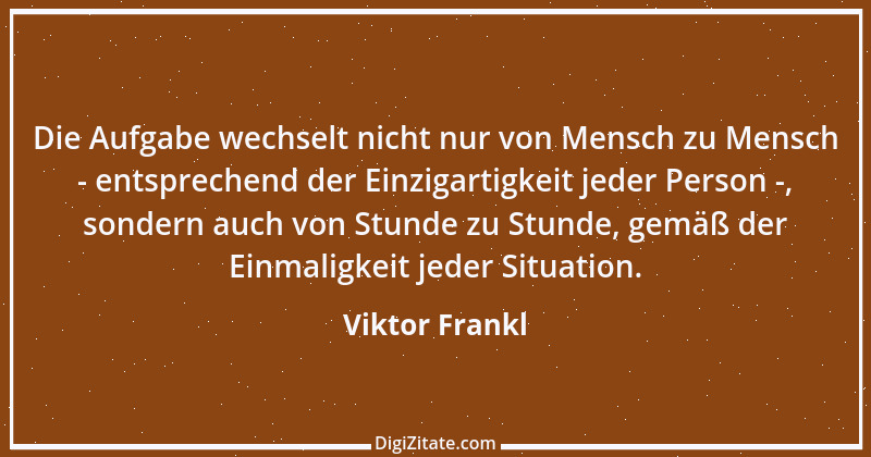 Zitat von Viktor Frankl 116