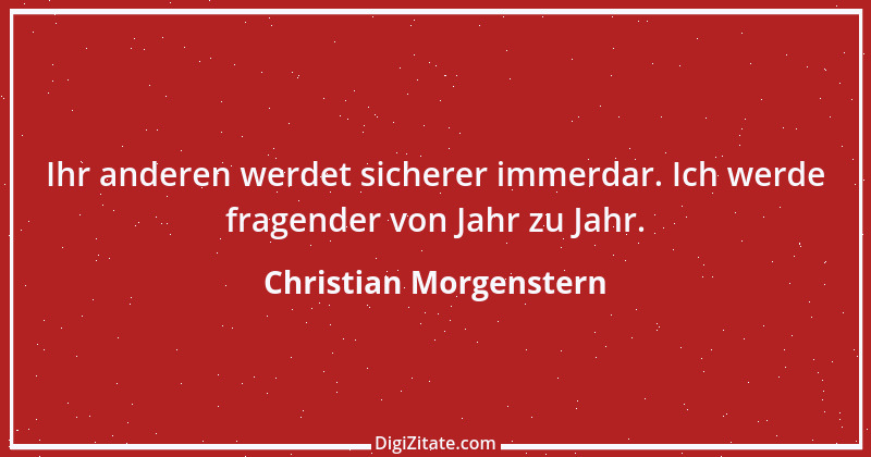 Zitat von Christian Morgenstern 164