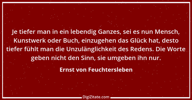 Zitat von Ernst von Feuchtersleben 161