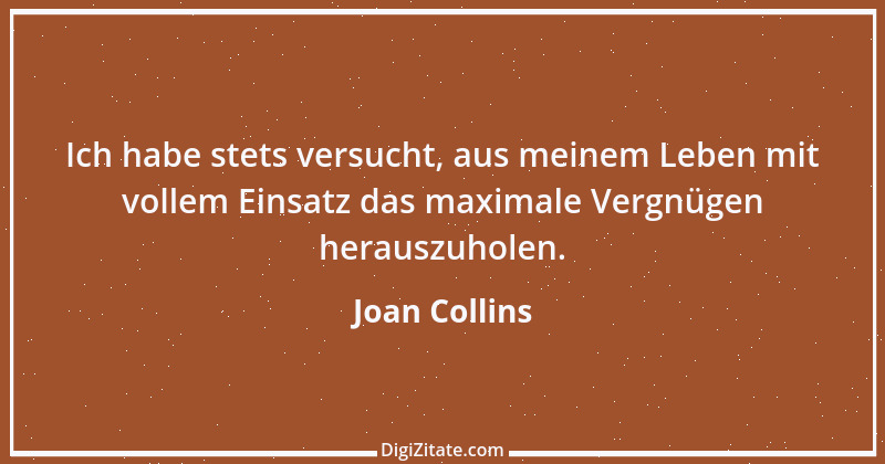 Zitat von Joan Collins 4