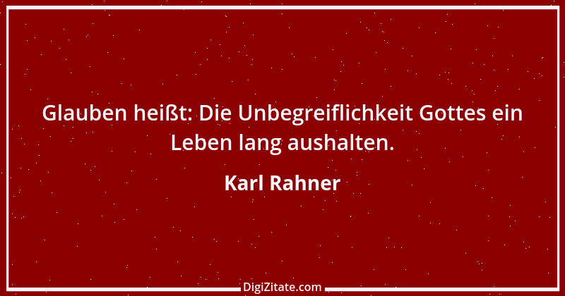 Zitat von Karl Rahner 3