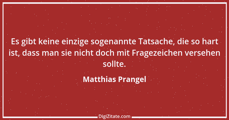 Zitat von Matthias Prangel 7