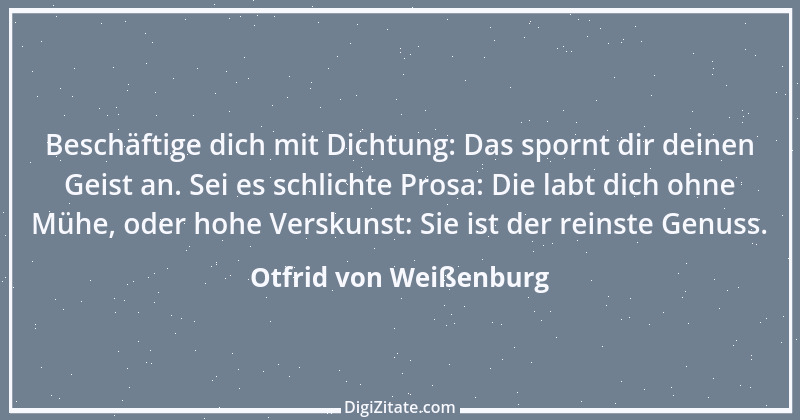 Zitat von Otfrid von Weißenburg 5