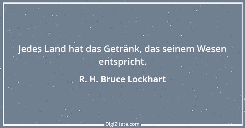 Zitat von R. H. Bruce Lockhart 1