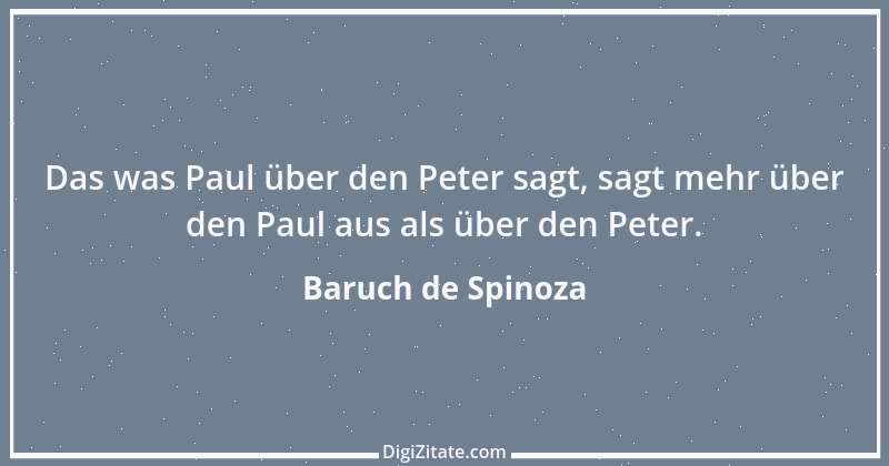 Zitat von Baruch de Spinoza 11