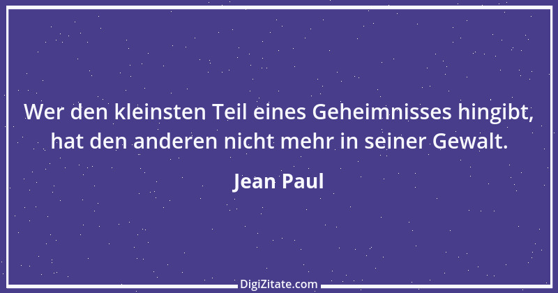 Zitat von Jean Paul 787