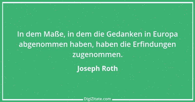 Zitat von Joseph Roth 2