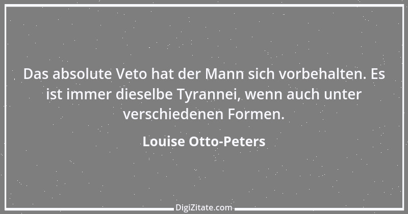 Zitat von Louise Otto-Peters 10