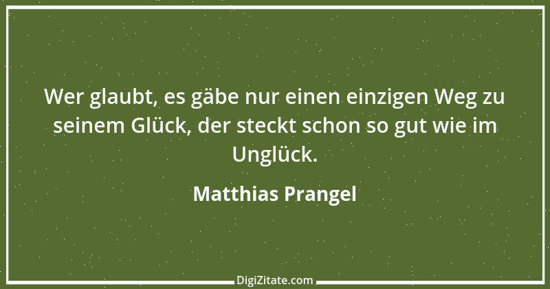 Zitat von Matthias Prangel 8