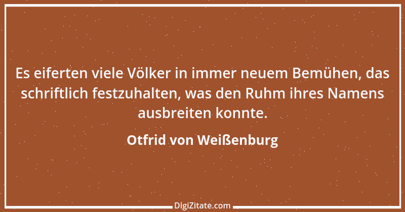 Zitat von Otfrid von Weißenburg 6