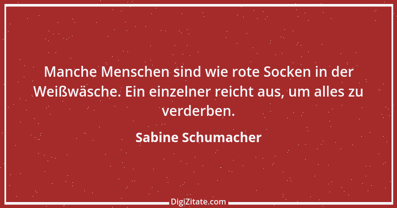 Zitat von Sabine Schumacher 2