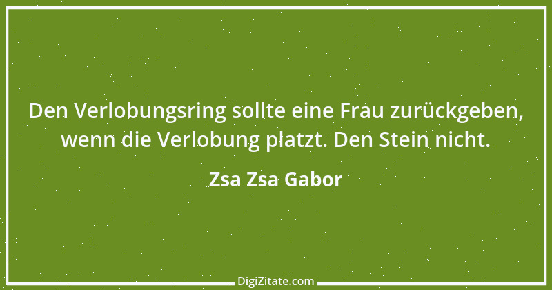 Zitat von Zsa Zsa Gabor 3