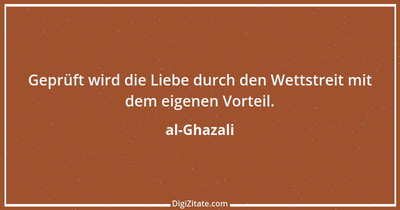 Zitat von al-Ghazali 18