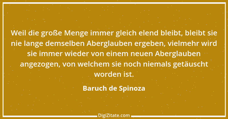 Zitat von Baruch de Spinoza 12