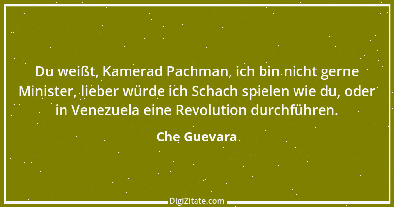 Zitat von Che Guevara 1