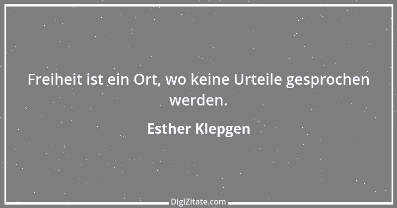 Zitat von Esther Klepgen 135