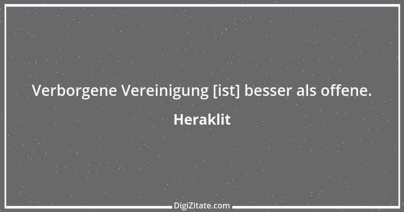 Zitat von Heraklit 54