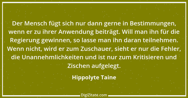 Zitat von Hippolyte Taine 21