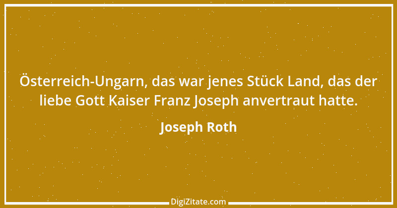 Zitat von Joseph Roth 3