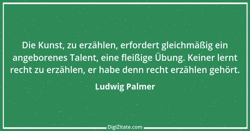 Zitat von Ludwig Palmer 1