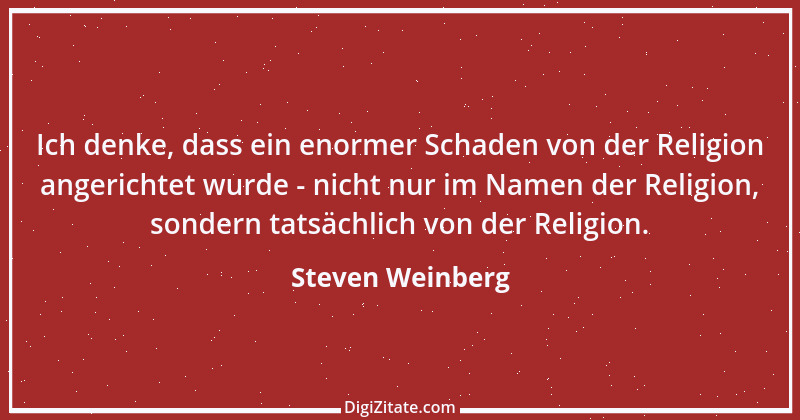 Zitat von Steven Weinberg 5