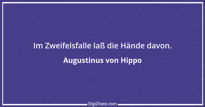 Zitat von Augustinus von Hippo 318