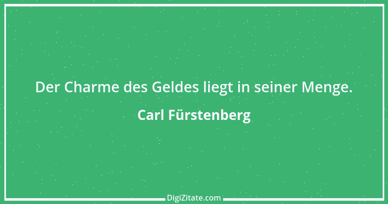 Zitat von Carl Fürstenberg 2