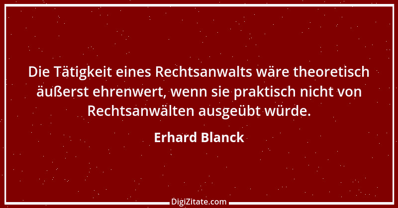 Zitat von Erhard Blanck 1199