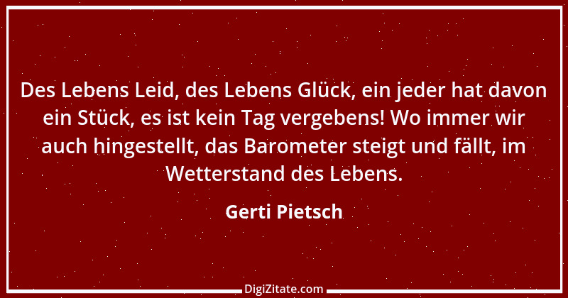 Zitat von Gerti Pietsch 1