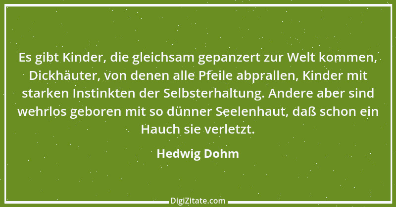 Zitat von Hedwig Dohm 2