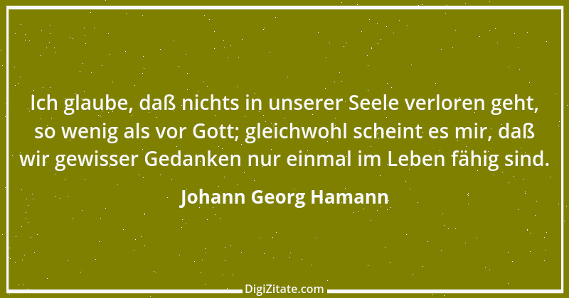 Zitat von Johann Georg Hamann 30