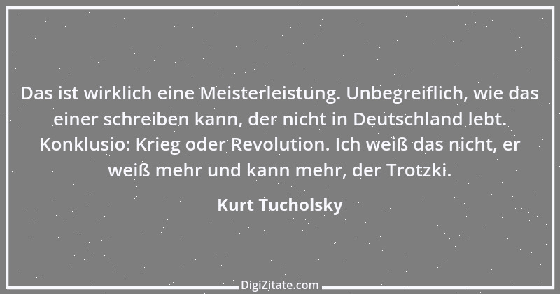 Zitat von Kurt Tucholsky 185