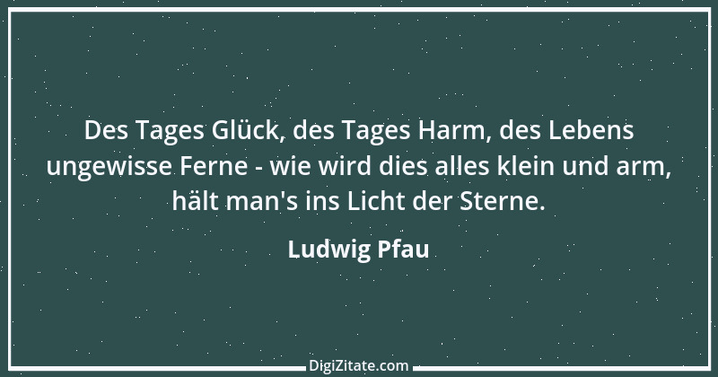 Zitat von Ludwig Pfau 1