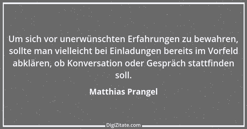 Zitat von Matthias Prangel 10