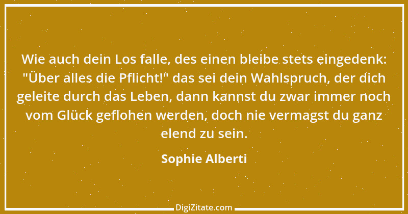 Zitat von Sophie Alberti 16