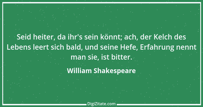 Zitat von William Shakespeare 230