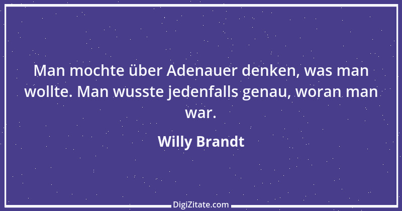 Zitat von Willy Brandt 165