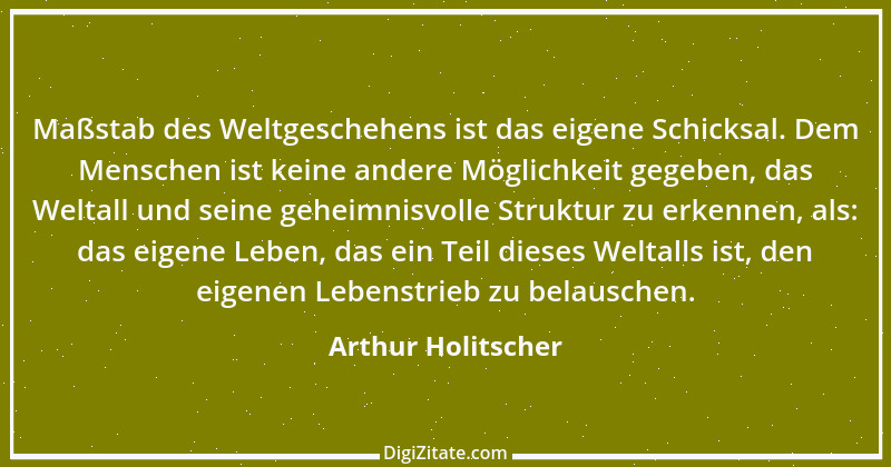 Zitat von Arthur Holitscher 2