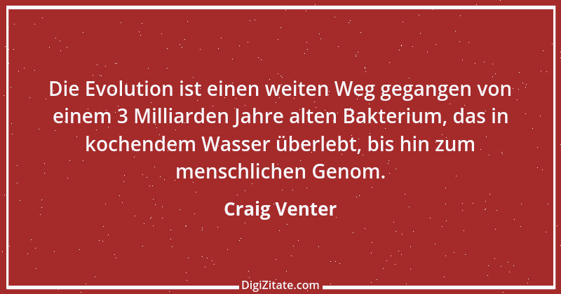 Zitat von Craig Venter 5