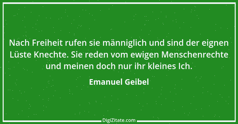 Zitat von Emanuel Geibel 2