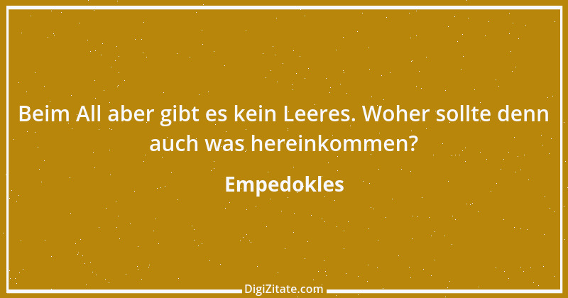 Zitat von Empedokles 11