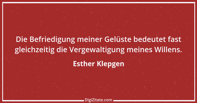 Zitat von Esther Klepgen 137