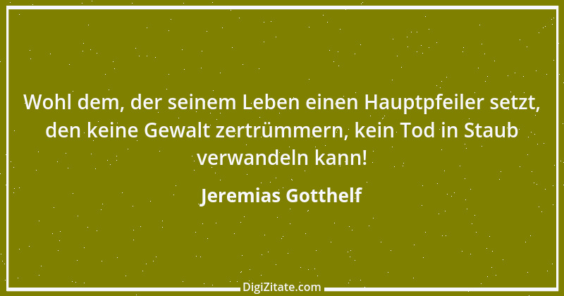 Zitat von Jeremias Gotthelf 309