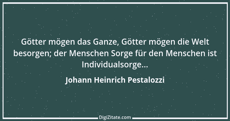 Zitat von Johann Heinrich Pestalozzi 116