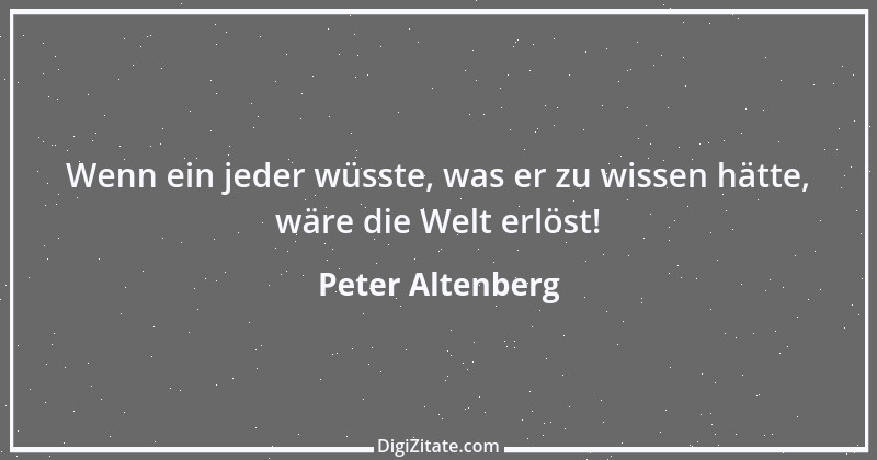 Zitat von Peter Altenberg 71