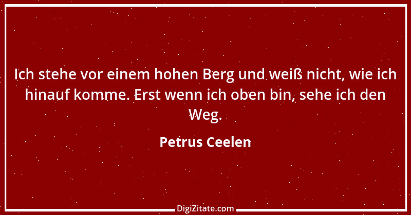 Zitat von Petrus Ceelen 1