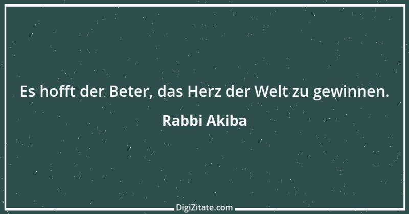 Zitat von Rabbi Akiba 2